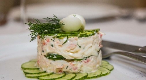 Салат крабовый