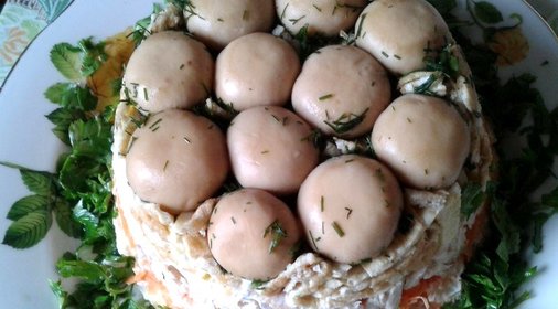 Салат Лесная поляна