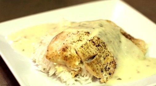 Рыба в сметанном соусе