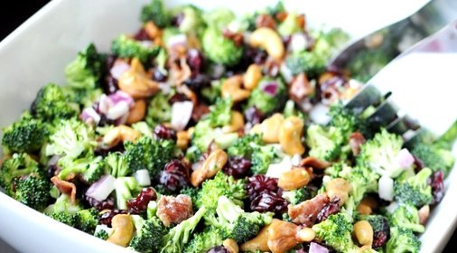 Дерзкий салат из брокколи