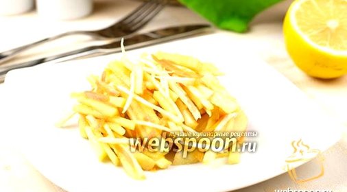 Салат из сельдерея с яблоками