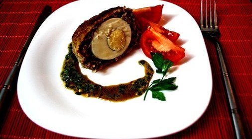 Яйца по‑шотландски со специями