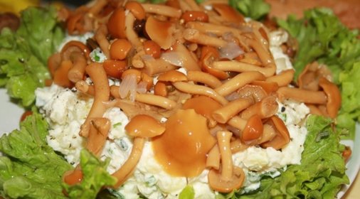 Салат Грибная полянка №2