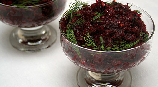 Свекольно-морковный салат