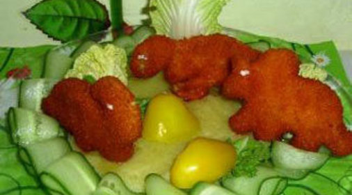 Блюдо Юрский парк