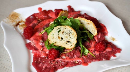 Карпаччо из мраморной говядины