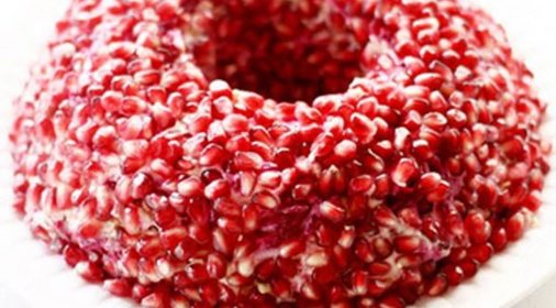 Салат из курицы Гранатовый браслет
