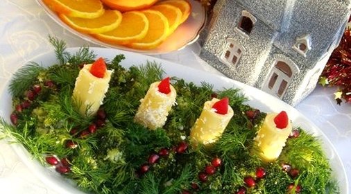 Новогодний салат Адвент