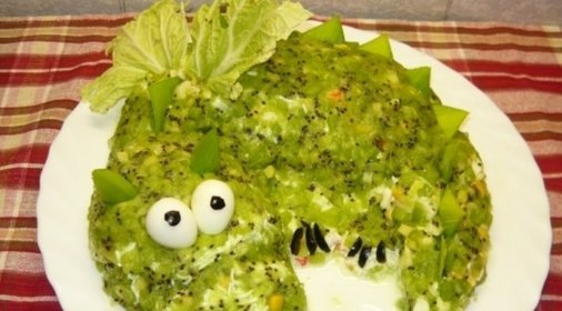 Салат Дракоша