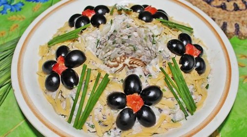 Салат Леший