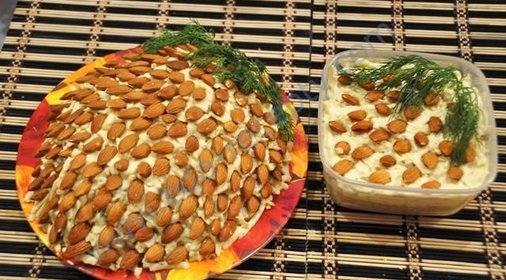 Салат Шишка