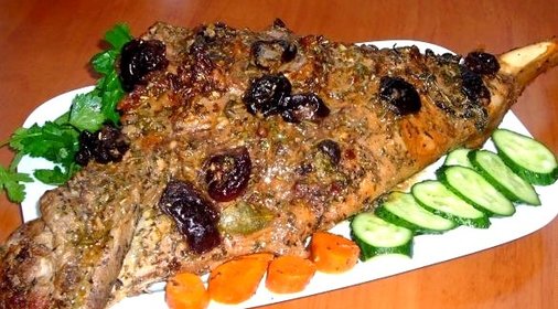 Баранья нога, запеченная в фольге