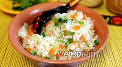 Рис в микроволновке