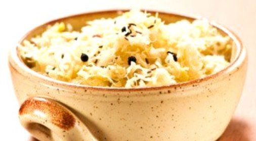 Салат из капусты с мятой