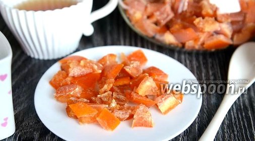 Цукаты из грейпфрута