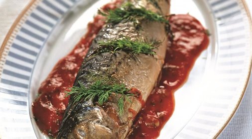 Скумбрия с укропом