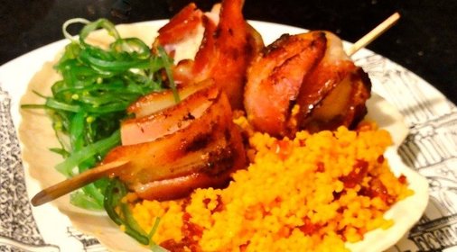 Гребешки под соусом