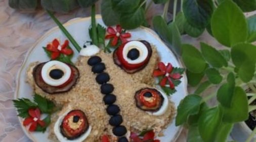 Салат Бабочка