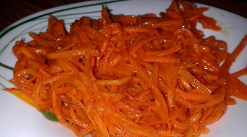 Домашняя корейская морковь