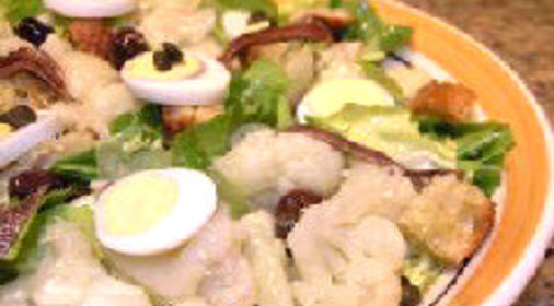 Салат из цветной капусты