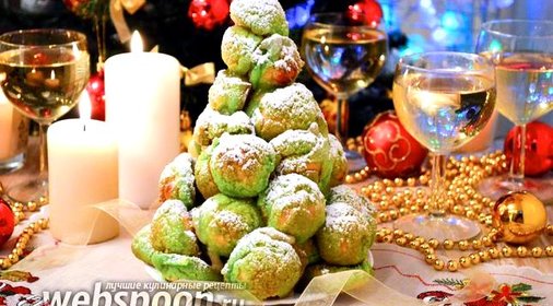 Новогодний крокембуш