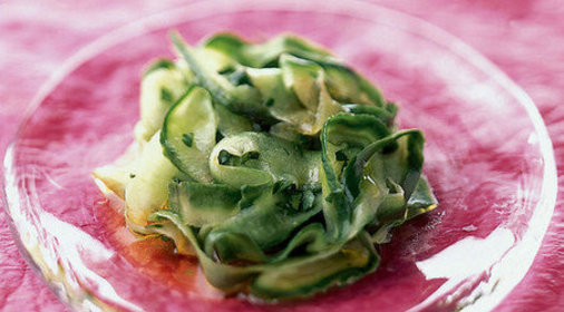 Тальятелле из огурцов