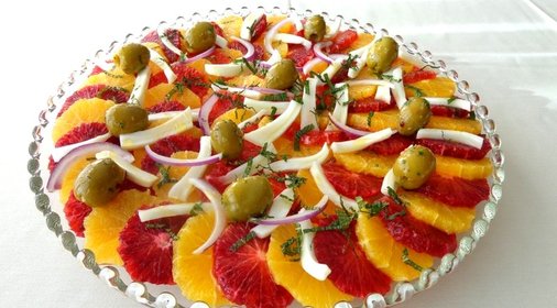 Свежий салат на Новый год