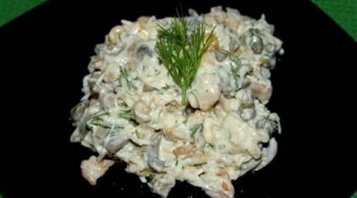 Салат Любимый с кукурузой