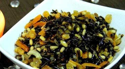 Салат из дикого риса