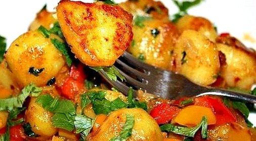 Картофель в казане