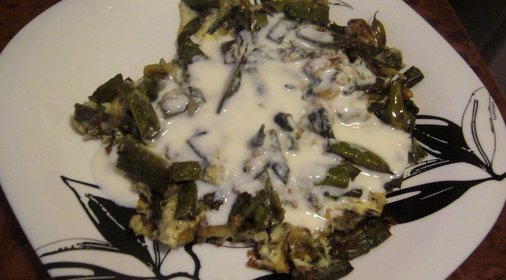 Чихиртма из стручковой фасоли