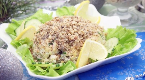 Салат «Новогодняя горка»