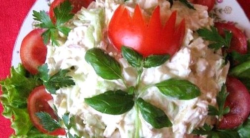 Салат День Рождения