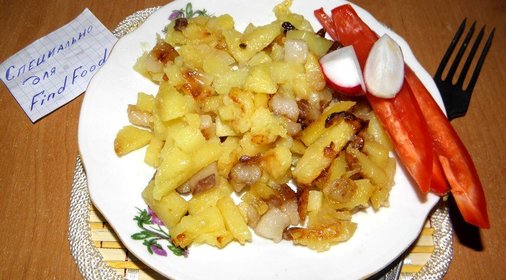 Жаренный картофель в мультиварке