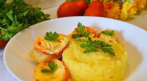 Рыба с рисом в мультиварке