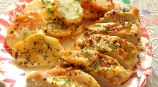 Курица в йогуртовом соусе