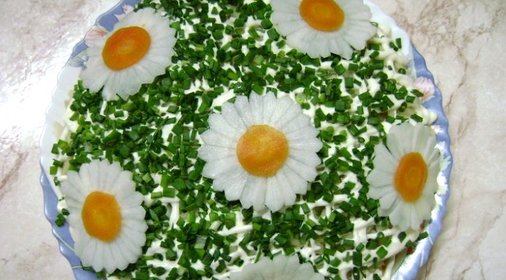 Салат с хреном