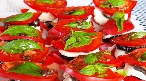 Баклажаны с моцареллой
