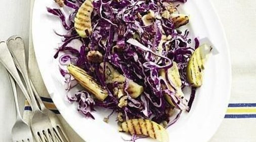 Салат с капустой и грецкими орехами