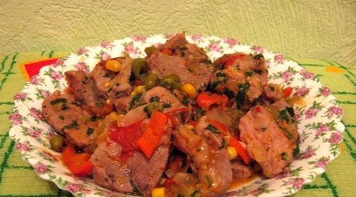 Мясо по-мексикански