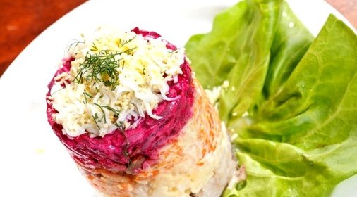 Салат из моркови со свеклой