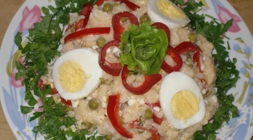 Салат с Зеленым Горошком