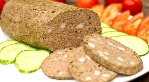 Домашняя печёночная колбаса