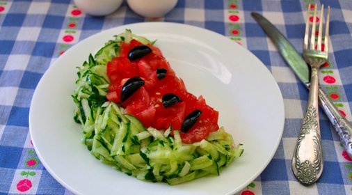 Салат Арбузная долька