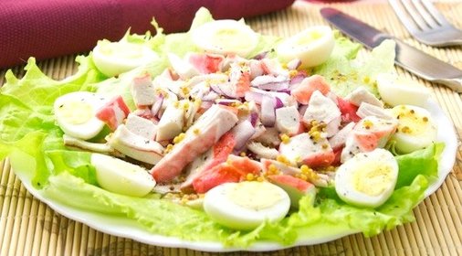 Крабовый салат