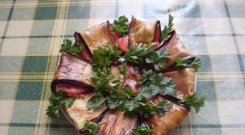 Салат Тещин Язык с помидорами