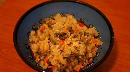 Тяхан с овощами