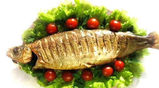 Муксун в духовке