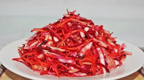 Салат Щетка