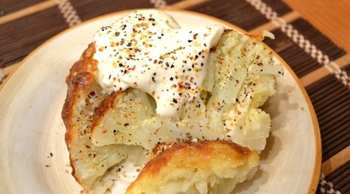 Цветная капуста целиком в духовке